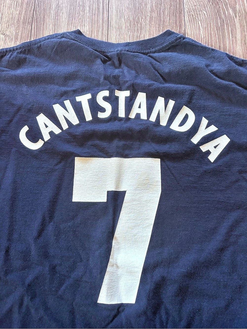 Yo Sick Cantstandya 7 T-Shirt Medium Blue